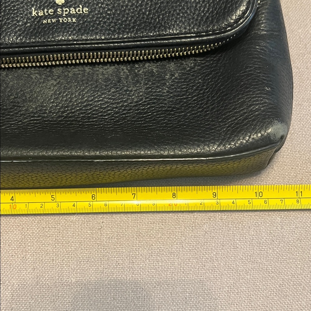 Kate Spade Black Pebbled Leather Crossbody Bag - Picture 11 of 12